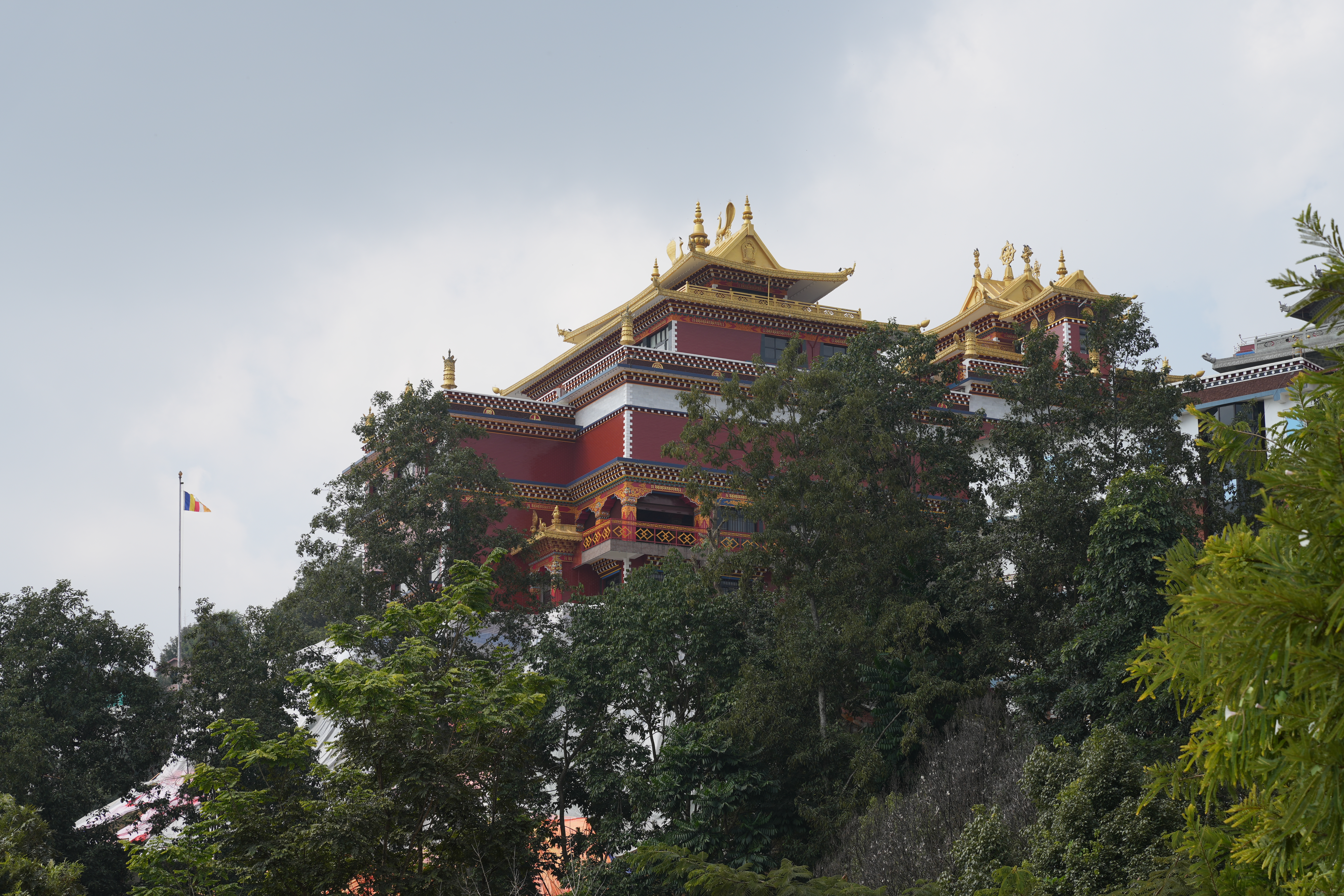 Boeddhistisch klooster in Nepal